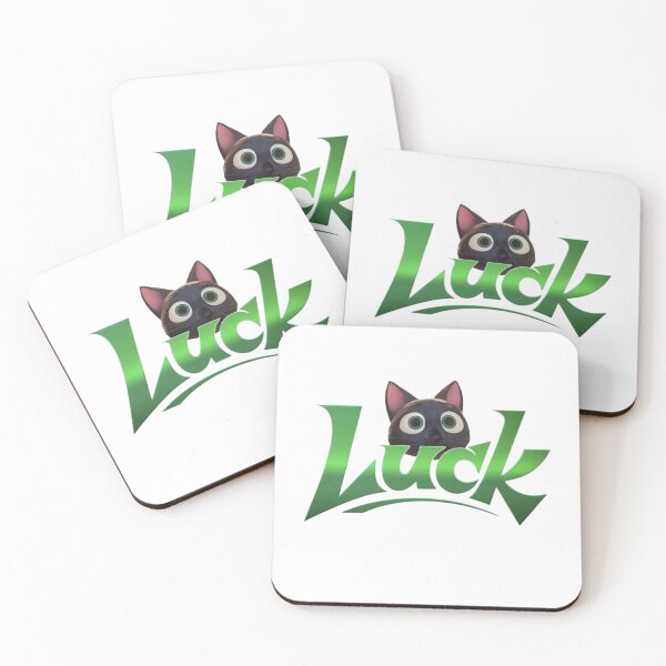 Item preview, Luck - looking cat designed and sold by Sticker-Palace-.