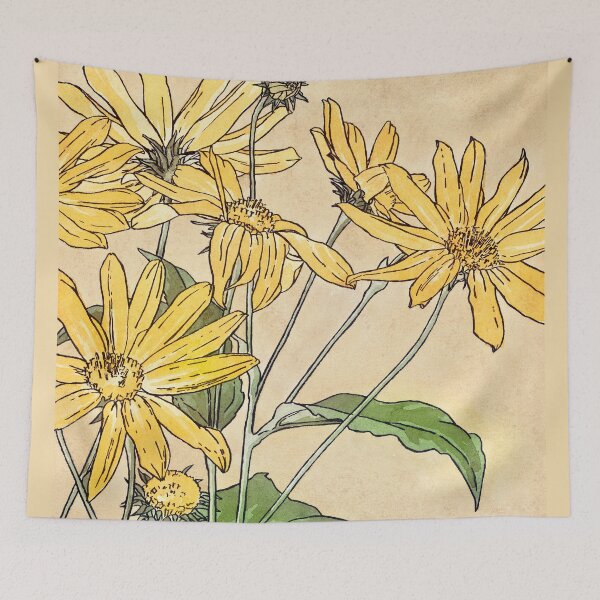 Item preview,  Vintage Sunflower Flower Market Tokyo designed and sold by Tamas Das.