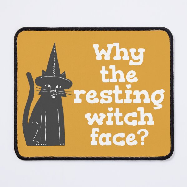 Item preview, Why The Resting Witch Face Funny Black Cat Pumpkin Orange Design, Perfect For Halloween designed and sold by TrulyEpoque.
