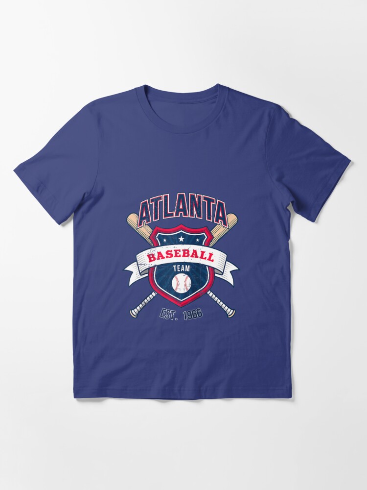 Atlanta Baseball ATL Vintage Brave Retro Kids T-Shirt