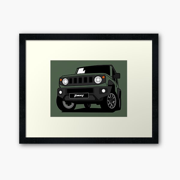 Item preview, Green Suzuki Jimny designed and sold by HSDESIGNS  SHOP.