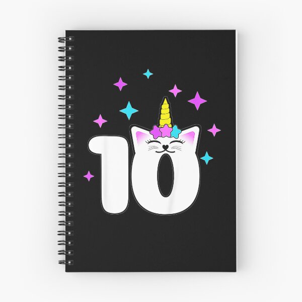 Item preview, Kids 10 Year Old Cat Unicorn Caticorn 10th Birthday Party Girls  designed and sold by KeiraFaheySH.