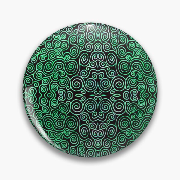 Item preview, green spirals designed and sold by chambergambit.