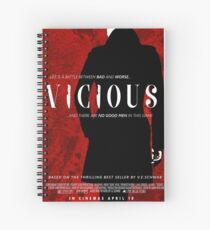 Vicious Movie Poster 2 Spiral Notebook