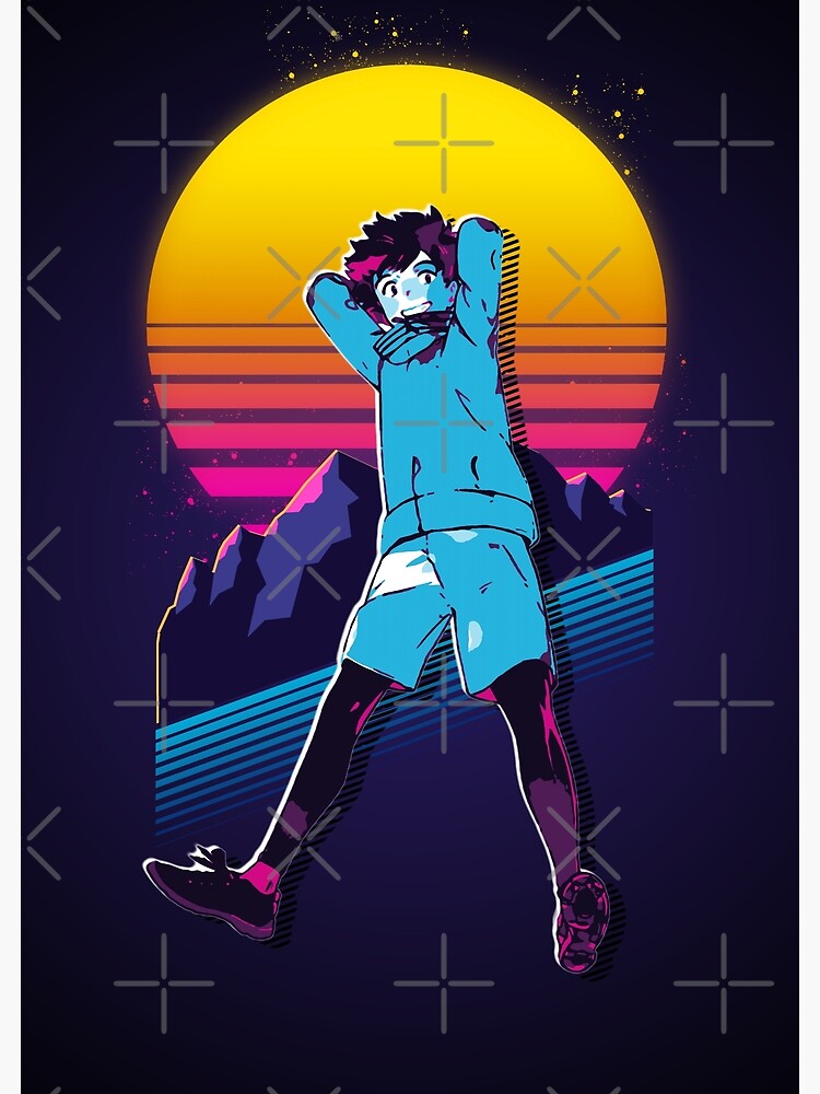 &ldquo;Digimon Survive - Minoru 80s retro&rdquo; Poster for Sale by MyRetroArt