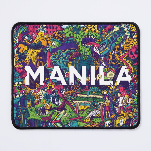 Item preview, Manila Invade (horizontal) by Lei Melendres designed and sold by LeiMelendresArt.