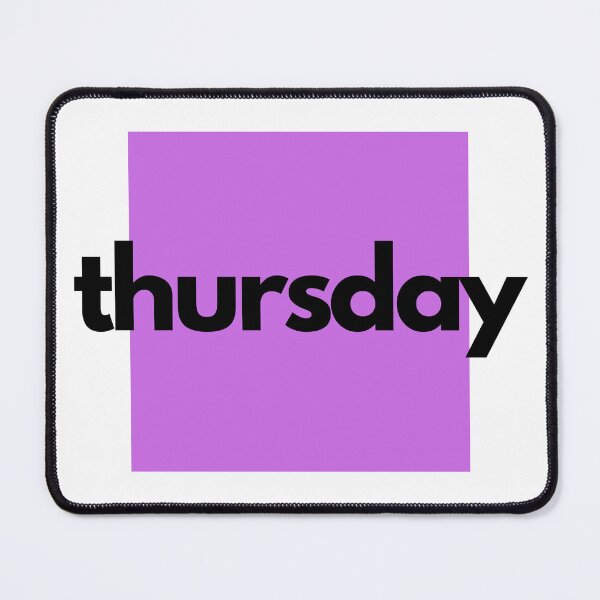 Item preview, Thursday designed and sold by crowandpitcher.