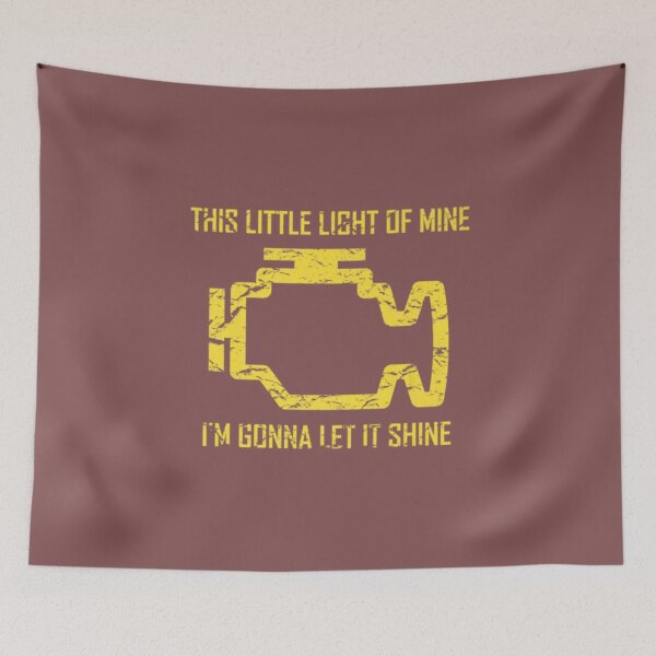 Item preview, This Little Light Of Mine Check Engine Light T S designed and sold by LuanMau.