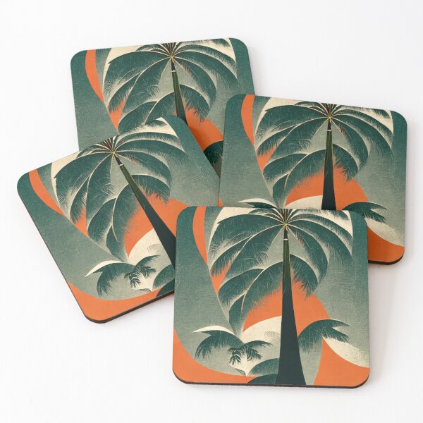 Item preview, Palm Trees in the Night designed and sold by deificusArt.