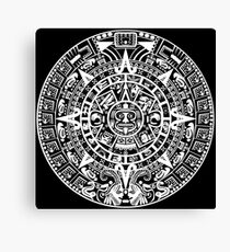 MAYAN CALENDAR 1 Canvas Print