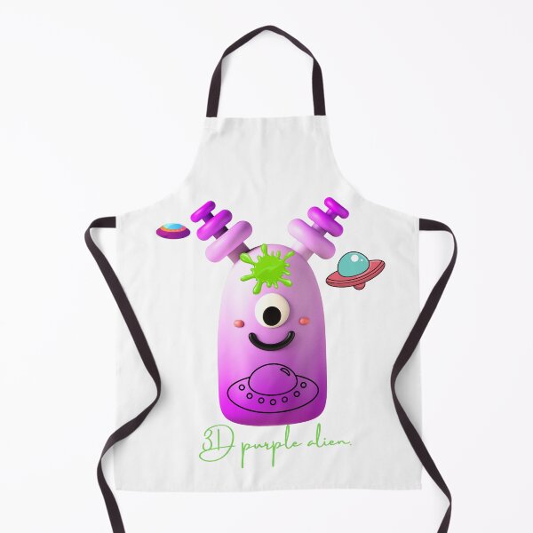 Item preview, Purple alien 3d designed and sold by RAJSHIVA.