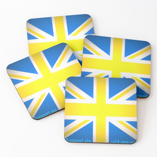 Item preview, Ukrainian / Union Flag designed and sold by Hunnybugs.