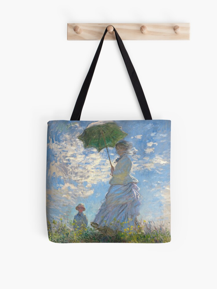 Claude Monet Woman with a Parasol  Tote Bag for Sale by vintage