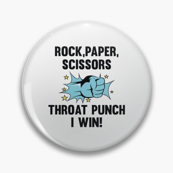 Item preview, Throat Punch I Win designed and sold by LuanMau.