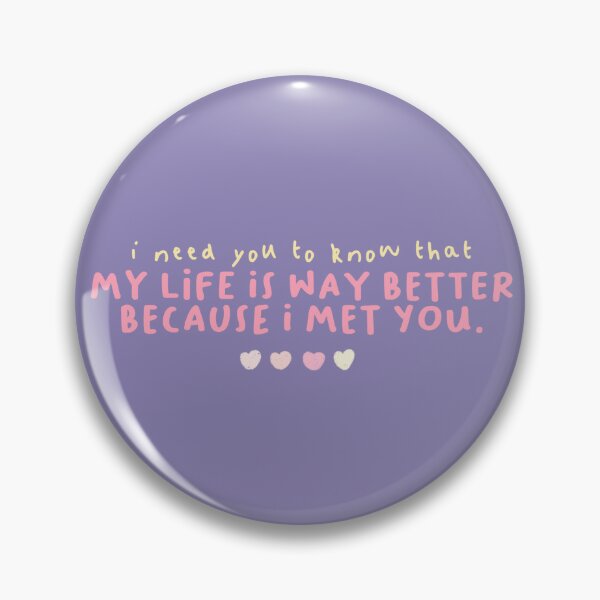 Item preview, my life is way better because i met you - heartstopper designed and sold by estheticalrh.