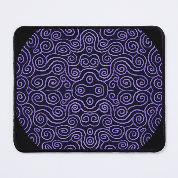 Item preview, circle of purple spirals designed and sold by chambergambit.