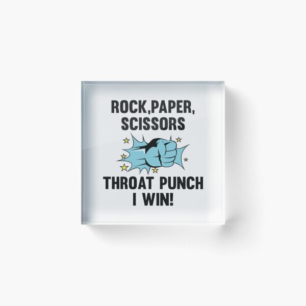 Item preview, Throat Punch I Win designed and sold by LuanMau.