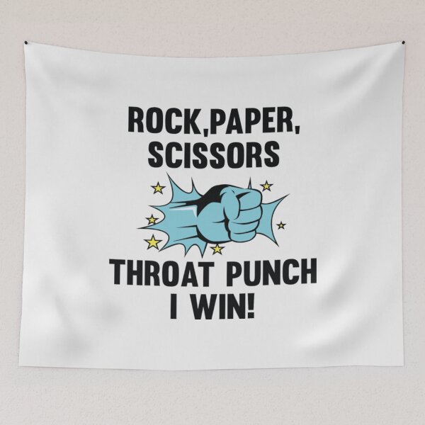 Item preview, Throat Punch I Win designed and sold by LuanMau.