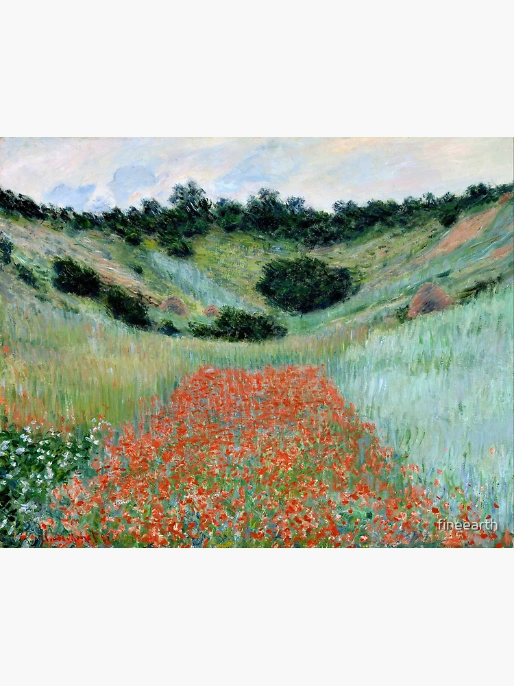 クロード・モネPoppy Field in a Hollow near Give flat,750x,075,f-pad,750x1000,