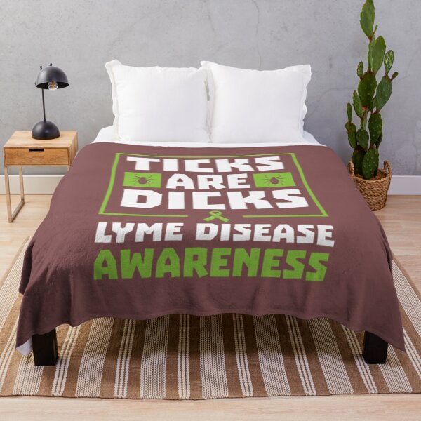 Item preview, Ticks Are Dicks Lyme Disease Awareness designed and sold by LuanMau.