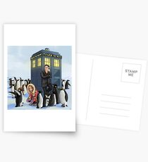 Doctor Daddy Penguin Postcards