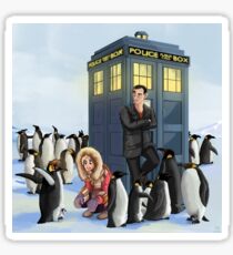 Doctor Daddy Penguin Sticker