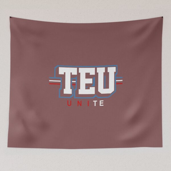 Item preview, Tight End University TEU Unite Football designed and sold by LuanMau.