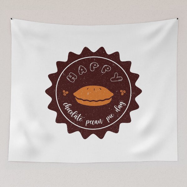 Item preview, Chocolate pecan pie day designed and sold by JenTrinhArt.