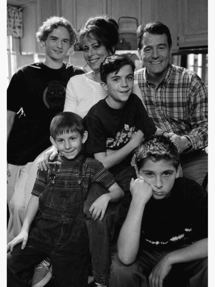 "Malcolm in the Middle B&" Sticker for Sale by johelenuo Redbubble