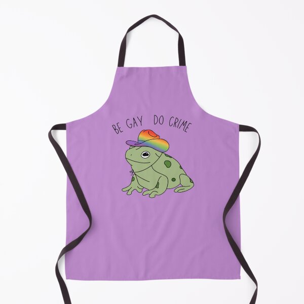 Item preview, Copy of Be Gay Do Crime Frog designed and sold by toadsforall.