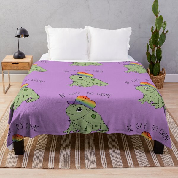 Item preview, Copy of Be Gay Do Crime Frog designed and sold by toadsforall.