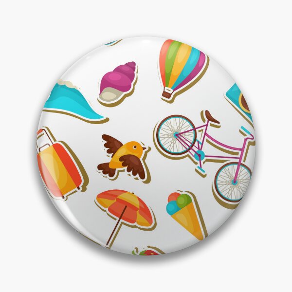 Item preview, summer holiday emojis designed and sold by JAG2B.
