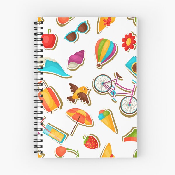 Item preview, summer holiday emojis designed and sold by JAG2B.
