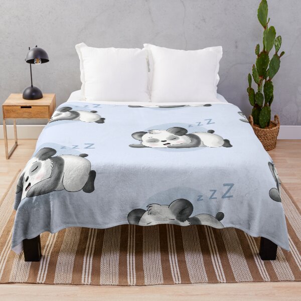 Item preview, Cute Sleepy Panda's Naptime designed and sold by punnybunnystudio.