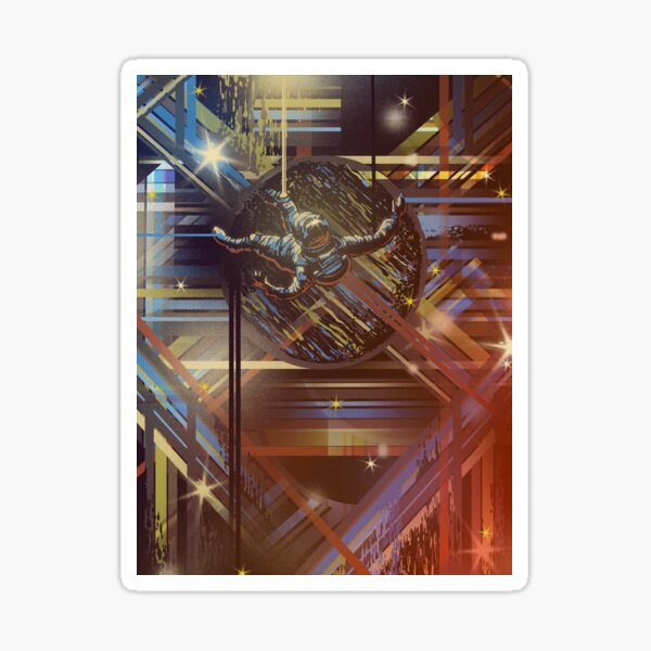 Explorer of The Tetracube Sticker