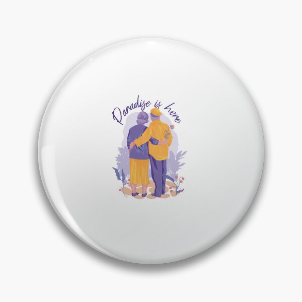 Item preview, paradise-is-here-elderly-couple designed and sold by JAMALSTORE92.