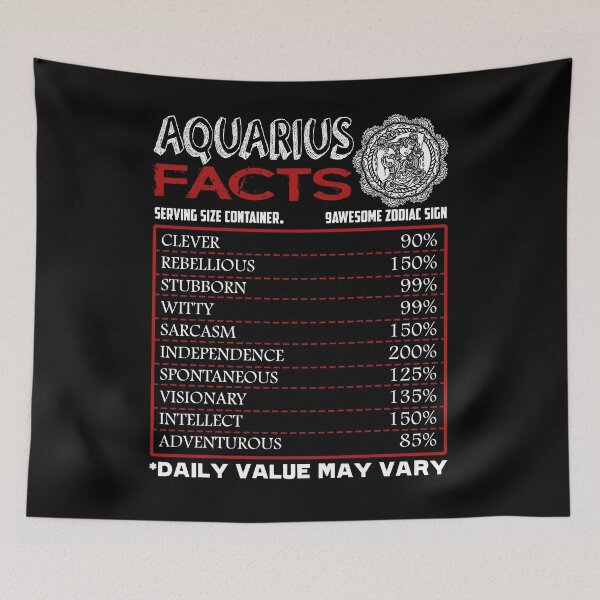 Item preview, Aquarius - Aquarius Facts designed and sold by UnknownArtistt.