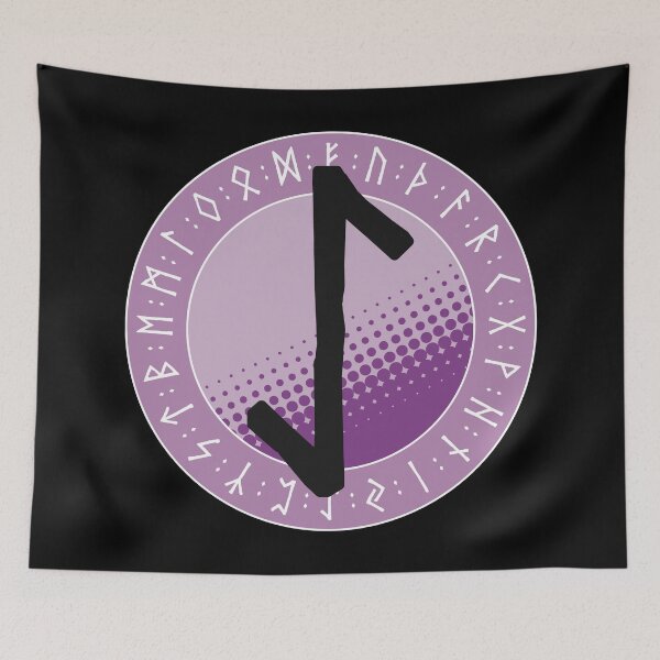Item preview, Eihwaz (World Tree) - Viking Runes and Runic Symbols designed and sold by iscaStudioArt.
