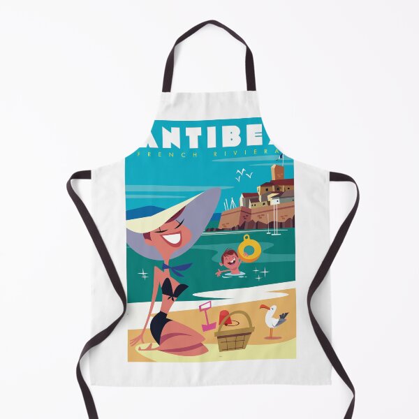 Item preview, Antibes poster designed and sold by Gary Godel.