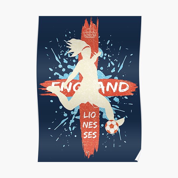 Beth Mead Poster Lionesses England Women's Football Poster 