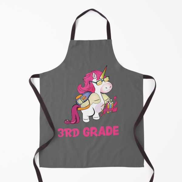 Item preview, Funny Back To School Graphic Unicorn 3nd grade designed and sold by fatydesignspace.