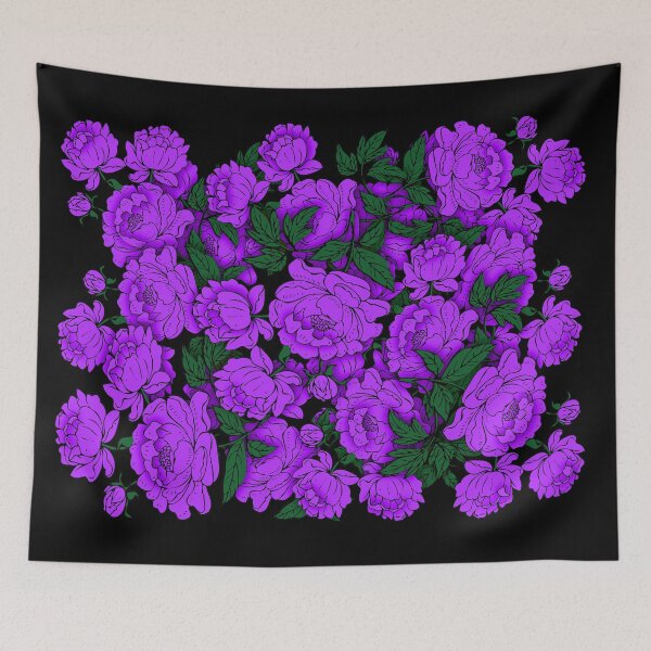 Item preview, Purple Peonies designed and sold by Rockett Graphics.