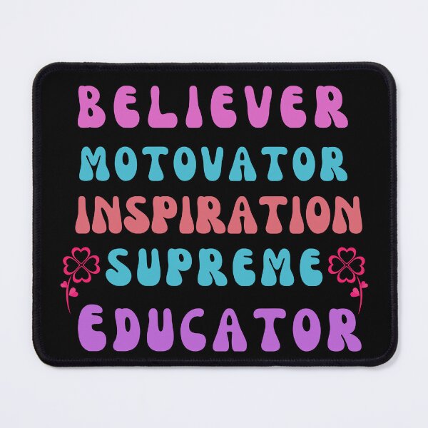 Item preview, Motivator Believer Innovator Educator,supreme Cute Gift for Teachers,Teacher Presents Classic T-Shirt Essential T-Shirt designed and sold by Henk GoGo T-Shirts ⭐️⭐️⭐️⭐️⭐️.