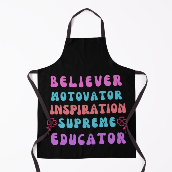 Item preview, Motivator Believer Innovator Educator,supreme Cute Gift for Teachers,Teacher Presents Classic T-Shirt Essential T-Shirt designed and sold by Henk GoGo T-Shirts ⭐️⭐️⭐️⭐️⭐️.