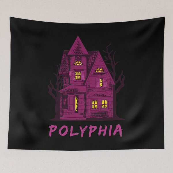 Item preview, Polyphia Merch Polyphia Band With Some Scary Haunted House designed and sold by Mancia Vivas.