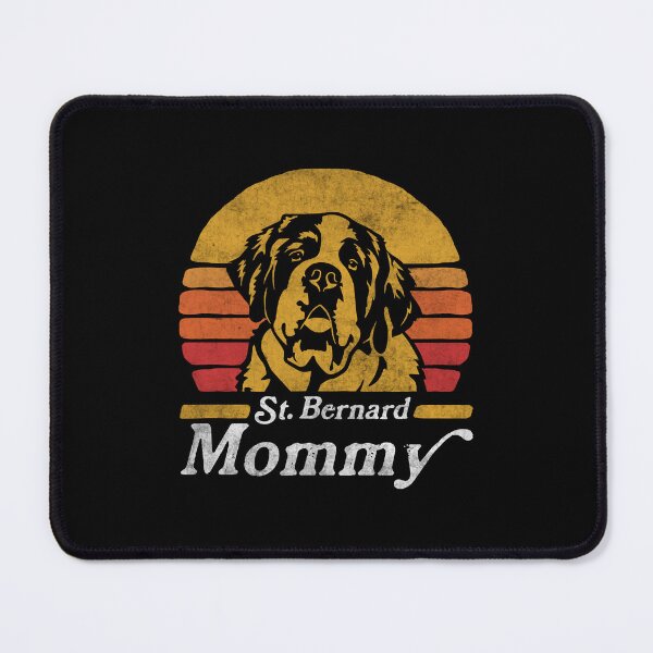 Item preview, Retro Vintage Saint Bernard Mommy designed and sold by More Cute Dogs.