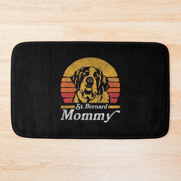 Item preview, Retro Vintage Saint Bernard Mommy designed and sold by More Cute Dogs.