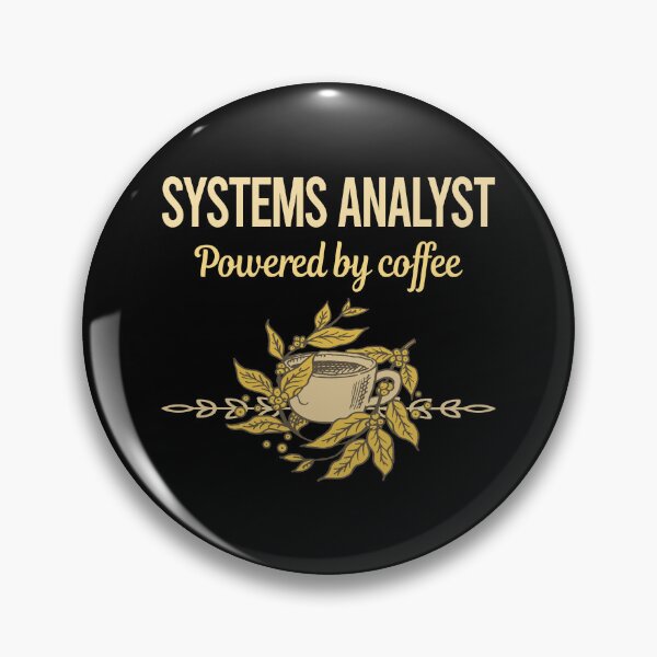 Item preview, Powered By Coffee Systems Analyst designed and sold by trinayolkcelia.