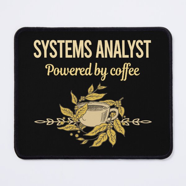 Item preview, Powered By Coffee Systems Analyst designed and sold by trinayolkcelia.