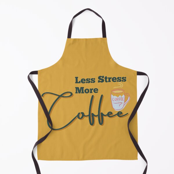 Item preview, Less Stress More Coffee designed and sold by designerpriti.